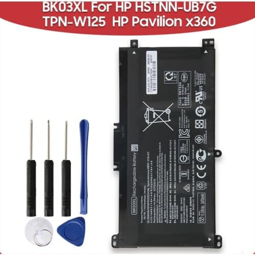 Original Replacement Battery BK03XL For HP HSTNN-UB7G TPN-W125 916366-541 Pavilion x360 14-BA 14M-BA HSTNN-LB7S 916811-855