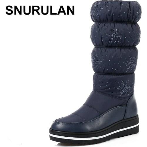 SNURULAN Women's High Boots