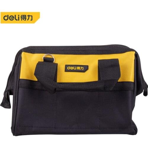 Deli Tool Kit Storage Tool Bag Hand Tools Box For An Electrician Waist Bag Suitcase For Tool Fluke Organizer Tools Assembly Belt