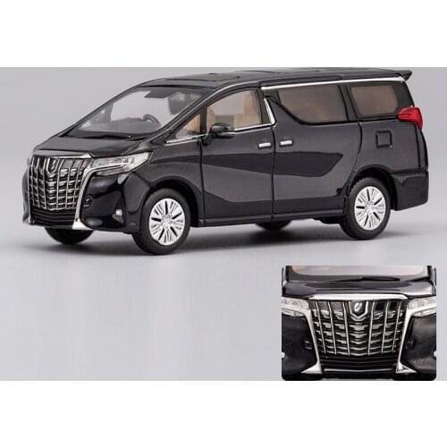 1/64 Toyota Alpha model 2018/2019 new business car ALPHARD alloy car model collection decoration gift