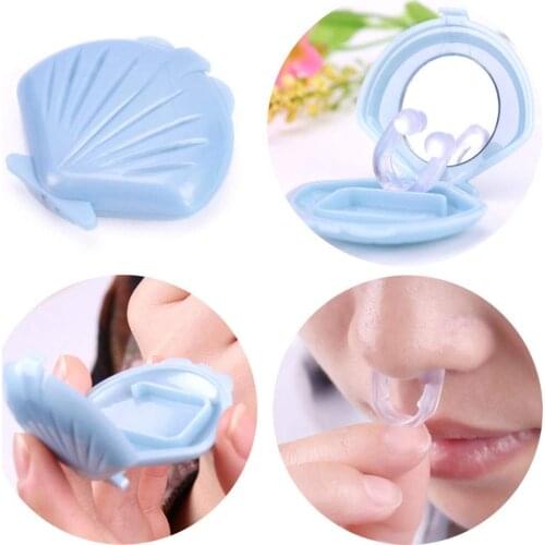 5boxes/lot Stop Snoring Anti Snoring Silicone Ventilation Nose Clip Relieve Nasal Congestion Mini Anti-snoring Device Sleep Aid