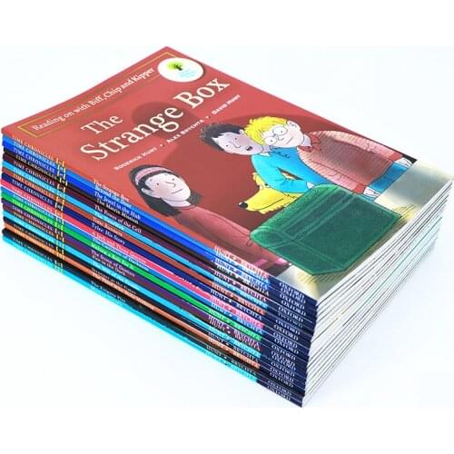 18 Books Of Set 10-12 Level Oxford Book Reading Tree Manual To Help Children Read English Story Picture Book