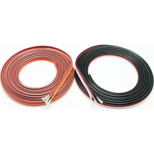 5m Servo JR Futaba Color Extension Cable 3p Line Futaba JR Aircraft Model Wire Wholesale 26awg 30 core/22awg 60 core x0.08mm