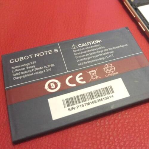 4150mAh Battery For CUBOT Note S Batteries + track code