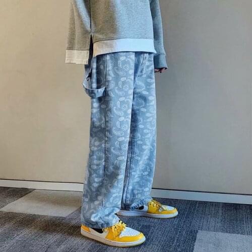 Alieeking Mens Autumn Jeans