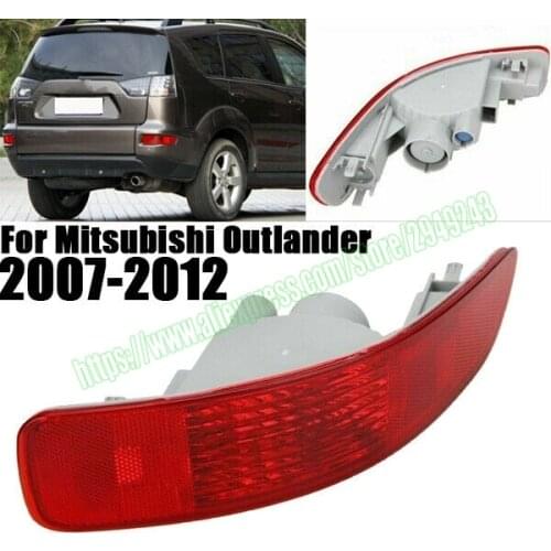Car accessories Right Side Rear Tail Bumper Reflector Light For Mitsubishi Outlander 2007-2012 Car Light