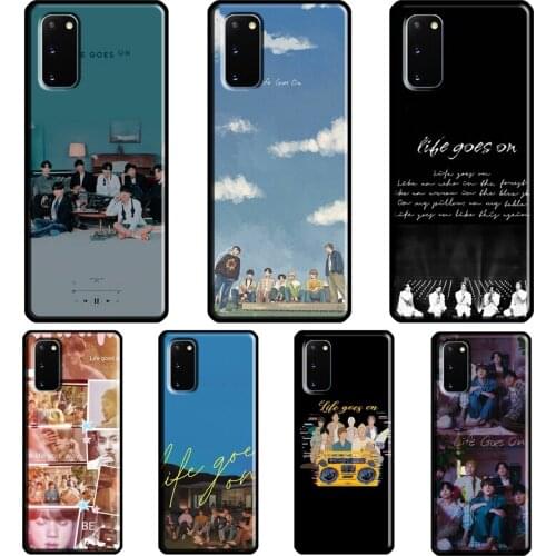 Life Goes On Cover For Samsung Galaxy S20 FE S21 Ultra Note 20 Note9 Note10 S8 S9 S10 Plus Phone Case