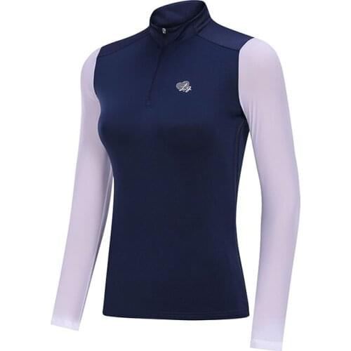 Chivalric Store LOVE GOLF LG17008blue ladies golf sports and leisure T-shirt breathable quick-drying golf t-shirt free shipping