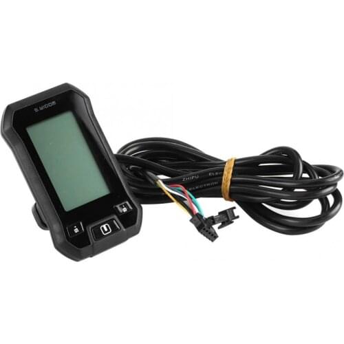 Electric Bicycle LCD Display Panel Meter Controller Speed Battery Power Indicator for E-Bike Scooter Motor 24V/36V/48V/60V 450W