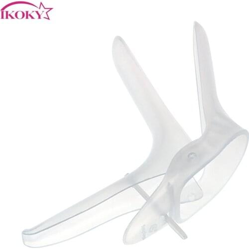 IKOKY Plastic Sex Toys for Women Colposcopy Medical Themed Toys Voyeuristic Device Expansion Vaginal Anal Speculum