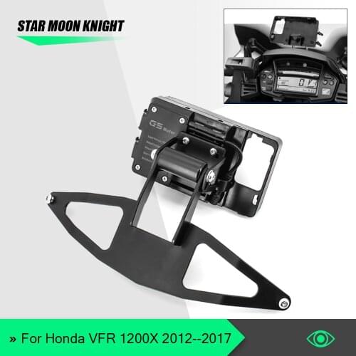 For Honda VFR1200X Crosstourer GPS Navigation Phone Mount Bracket VFR 1200X 1200 X 2012-2017 2016 2015 Accessories vfr 1200 x