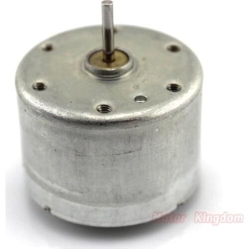 Mini 33mm Round Mute Solar Power Motor Micro 500 Motor DC 3V 5V 6V 3000RPM DIY Hobby Toy