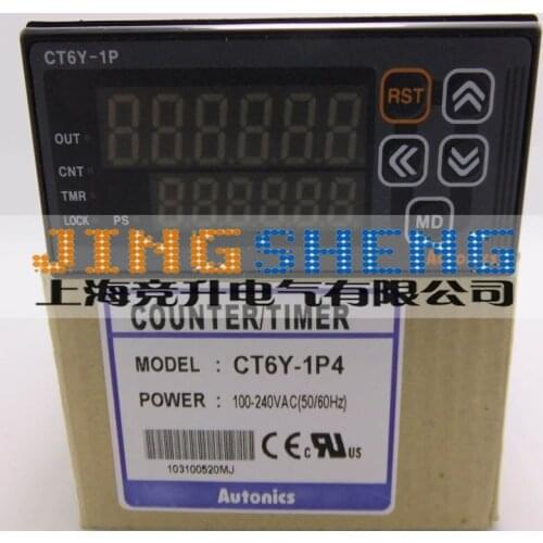 100% New Original AUTONICS Counter CT6Y-1P4 CT6Y-2P4 CT6Y-1P2 CT6Y-1P2T CT6Y-1P4T