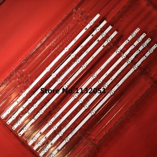 New 5set=40 PCS LED backlight strip for 55PFL5601 55W5S1P 55W6S1P LB55084 UDULEDLXT006 UDULEDLXT005 UDULEDOGS059 UDULEDOGS060