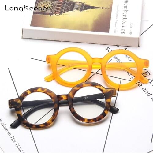 LongKeeper Kids Anti Blue Light Glasses Children Ultralight Round Computer Eyeglasses Boys Girls Transparent Anti Glare Eyewear