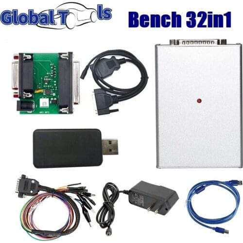 Best Quality 32IN1 BENCH ECU Programmer Tool Read And Write ECU Via Boot 3IN1 BENCH Tool Bench V1.20 Flash EEPROM Update Version