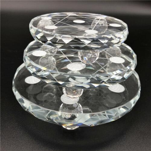 Drop Shipping 3 Sizes 7 Star Plate Asian Quartz Crystal Healing Ball Sphere Stand Base Gift Natural Stones and Crystals