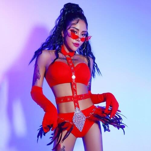 Pole Dance Clothing Women Sexy Gogo Dancer Costume Dancer Outfit Stage Costume DJ Clubwear Festival Outfit Western Wear DL8026