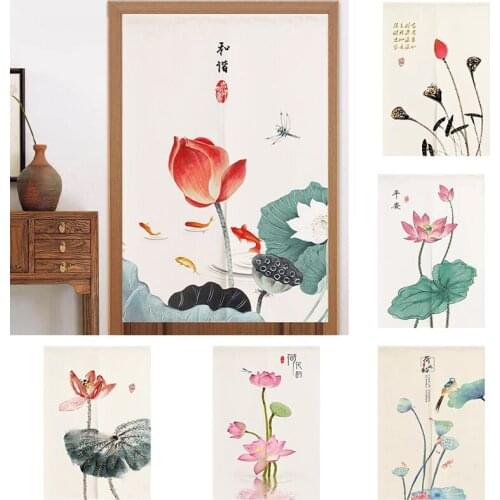 Fabric Partition Curtain Bedroom Half Panel Curtain Kitchen Door Curtain Living Room Home Decor Blackout Curtain