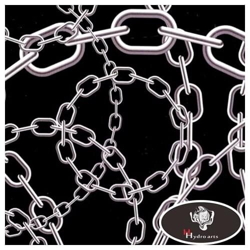 High quality chains design water transfer printing hydrographics film,50cm wide,water transfer film HFY-707