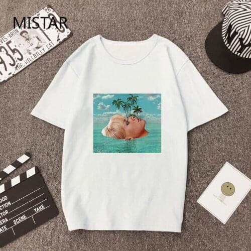 New Summer Funny Printed Harajuku Aesthetic T Shirt Women Casual White Tops Fashion T Shirt Short Sleeve Graphic Tees Women