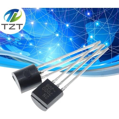 20pcs/lot 2n7000 To92 Small Signal Mosfet 200 Mamps, 60 Volts N-channel To-92 New