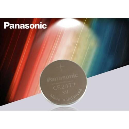 Genuine Panasonic CR2477 3V CR 2477 High Performance High Temperature Resistant Button Coin Battery Cell Batteries