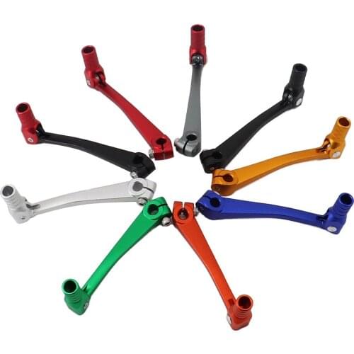 Motorcycle CNC Aluminum Folding Gear Shift Lever For Kayo Apollo Bosuer 110/125/140/150/160/250cc Dirt Bike Pit Bikes Gear Lever