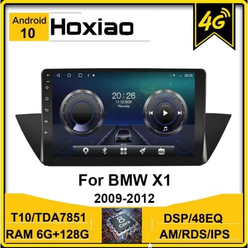 Android 10 8.1 All In One Navigation 2 DIN Car multimedia player Audio Radio For BMW X1 2009 2010 2011 2012 RDS DSP IPS WiFi