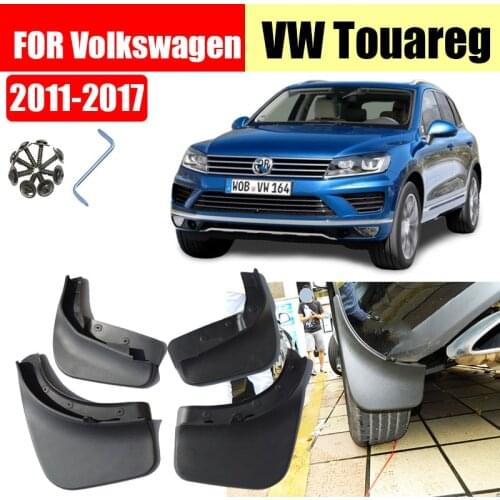 Mud flaps for Volkswagen vw Touareg Mudguards Fender Volkswagen Touareg Mud flap splash Guard Fenders car accessories Front Rear
