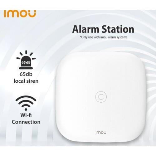 Dahua Imou Alarm Station With Airfly Wired or Wireless Connection Supports Up to 32 Detectors The Center of a Smart Alarm System