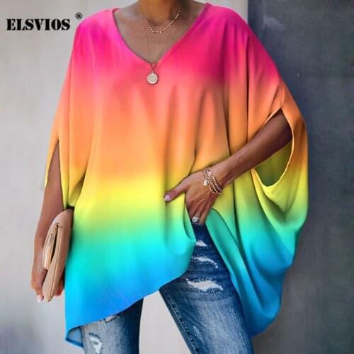 ELSVIOS Blouses With Tie