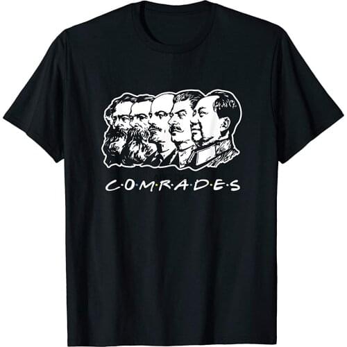 Communist Comrades Friends - Communism Party T-Shirt