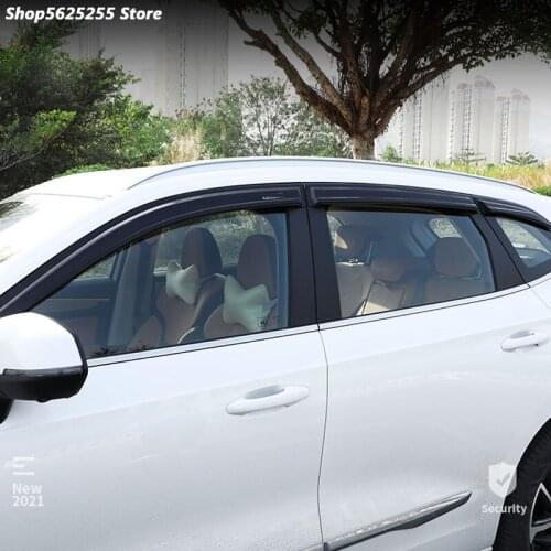 Car Rainshield Window Visor Weather Shield Rain Gear Cover For Haval Jolion 2021 Accessories