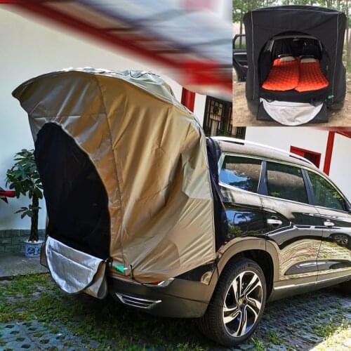 Car Rear Roof Outdoor Equipment Camping Tent Canopy Tail Picnic Awning For Toyota Land Cruiser Highlander RAV4