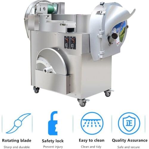 Low cost vegetable grinder stainless steel shredder dicing machine high quality fruit slicer high efficiency and energy saving