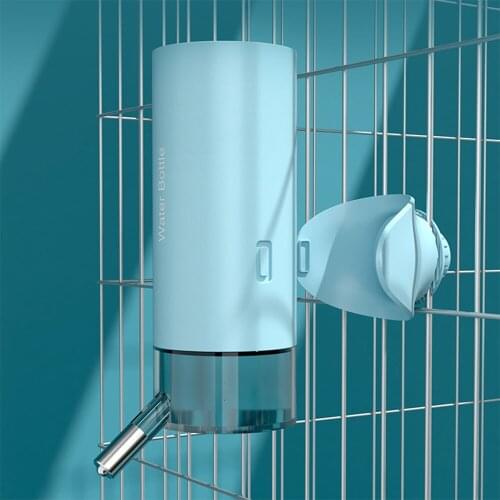 Pet Hanging Cage Water Pet Drinker Bottle Dispenser Fountain Head Drinker Ball Puppy Dog Cat Pet Automatic Water Drinking