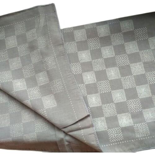 Luxury cotton fashion printed headscarf cotton square small cape scarf 65 cm scarf lovely headscarf