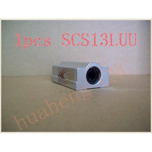 SC13LUU SCS13LUU bearing 13mm linear slide block for rod round shaft XYZ Table CNC 1pcs