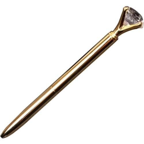 Big Crystal Pen Diamond Ballpoint Pens Home Office School Supplies Small and portable environmentally suitable for drawing