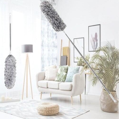 Microfiber Duster Brush Extendable Hand Dust Cleaner Home Air-condition Car Furniture Cleaning Anti Dusting Brush