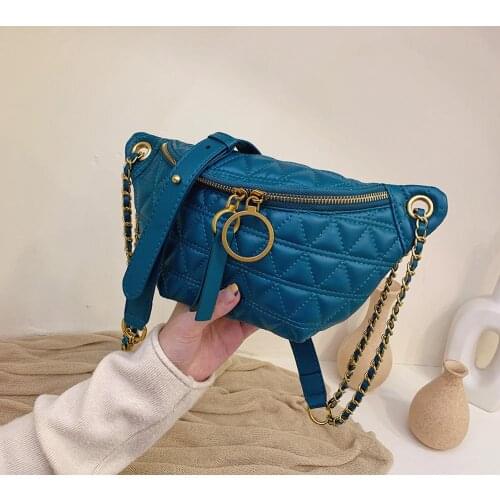 INS Fashion Women Belt Bag Soft Pu leather Waist Bags Girl Travel Small Fanny Pack Bolsas Ladies Chest Bag Mini Shoulder Bags