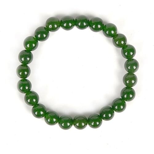 8 MM Syn-thetic Taiwan Jasper Complex Suitable for men and women Charming green Bracelet