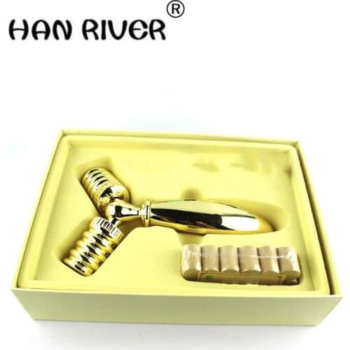 HANRIVER 2018 Household massage wheel moxibustion massage facial massage moxibustion instrument meter