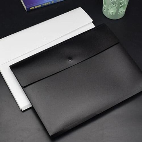 1PC Thicken A4 File Holder Storage Bag for Student Supplies