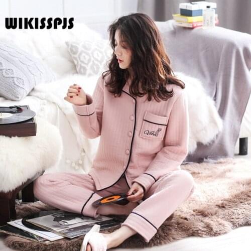 Женские теплые пижамы WIKISSPJS China At AliExpress