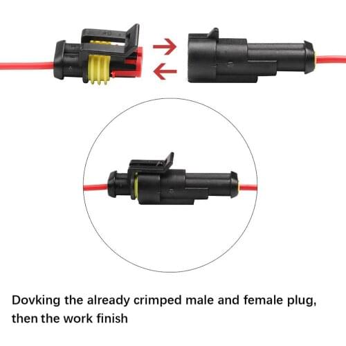 352Kit Car Wire Connector in Box Waterproof Electrical Terminal for Auto Vehicle