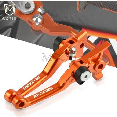 500XC-W 2014-2016 2015 CNC Pivot Brake Clutch Levers Motorcycle Dirt Bike Motocross For 500XCW 500 XC-W XCW 2012-2013