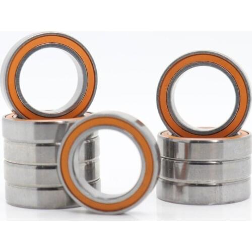 6701RS Bearing ABEC-3 (10PCS) 12x18x4 mm Thin Section 6701-2RS Ball Bearings 61701RS 6701 2RS With Orange Sealed