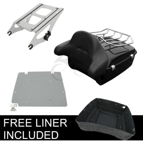 Motorcycle King Pack Trunk For Harley Tour Pak Touring Models Road King Street Glide FLTR 2014-2020 18